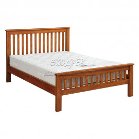 Кровать для спальни из массива дерева натурального дуба №2