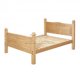 Кровать для спальни из массива дерева натурального дуба №5