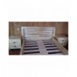 Кровать для спальни из массива лиственницы
