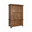 Шкаф деревянный для спальни из массива ясеня №5