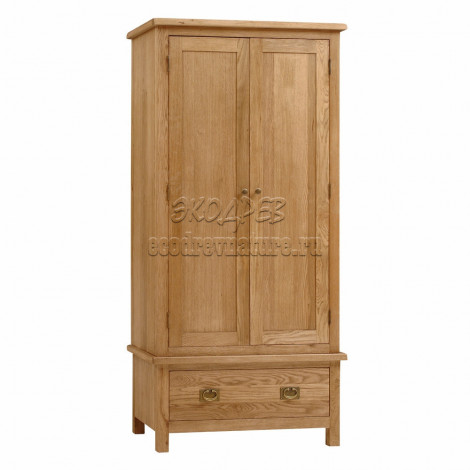 Шкаф для спальни из массива дерева натурального дуба №1
