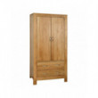Шкаф для спальни из массива дерева натурального дуба №11