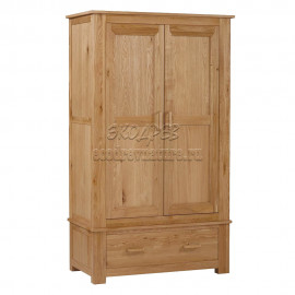 Шкаф для спальни из массива дерева натурального дуба №12