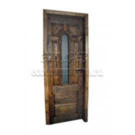 Дверь межкомнатная под старину из дерева массива сосны №8