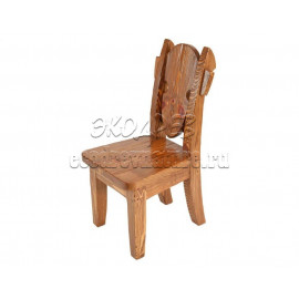 Деревянный стул под старину из массива сосны Франциск