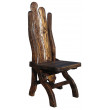 Деревянный стул под старину из массива сосны Йорк