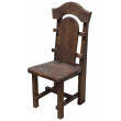Деревянный стул под старину из массива сосны Солерно