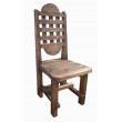 Деревянный стул под старину из массива сосны Адамант