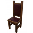 Деревянный стул из массива сосны Столовый-2 полумягкий