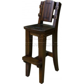Барный стул из массива сосны Премьер