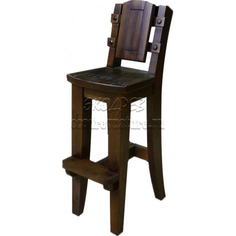Барный стул из массива сосны Премьер